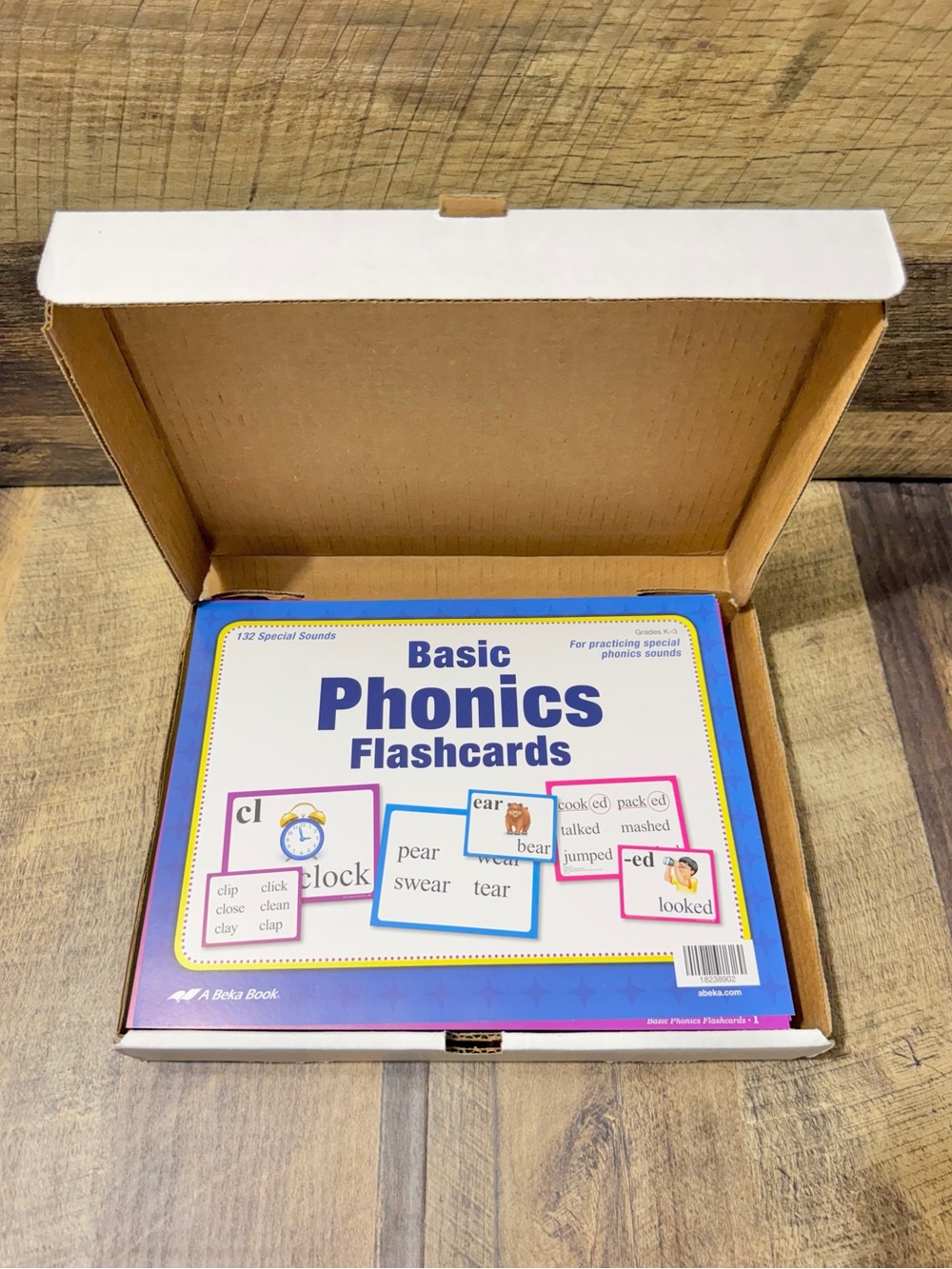 Abeka Basic Phonics Flashcards 122 Special Sounds Educational Cards K-3